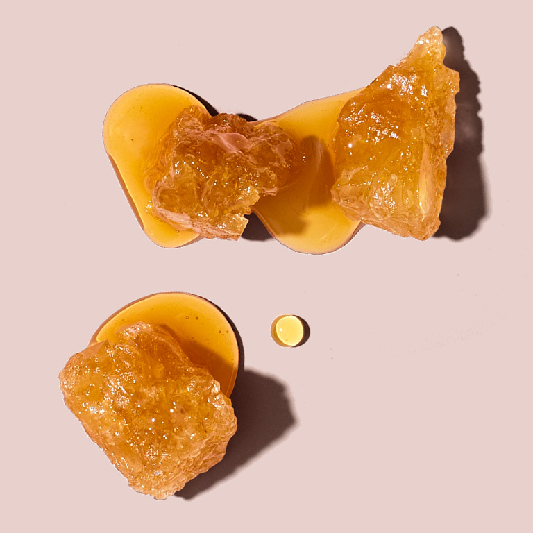 Amber, an ingredient in the perfume